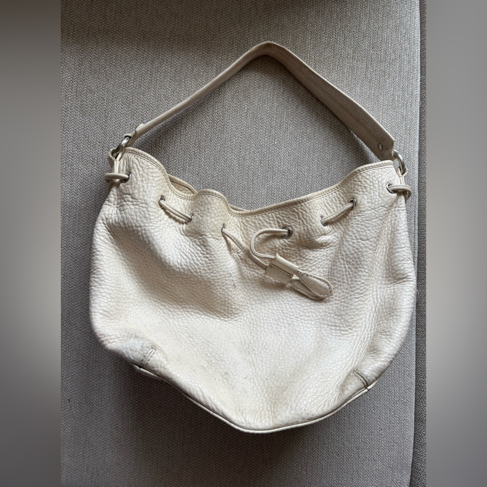 Vintage Distressed Leather Cole Haan bag